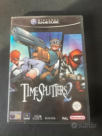 TimeSplitter 2 nintendo gamecube pal ita completo