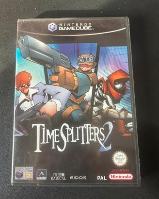 TimeSplitter 2 nintendo gamecube pal ita completo