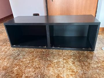 Mobile sala tv ikea legno nero gratis