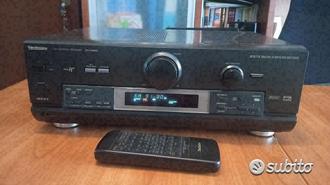 Sintoampli Technics SA-DX850 da 80W e telecomando  			