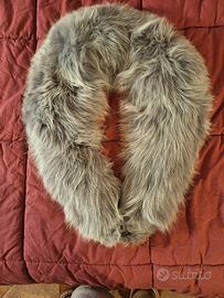 collo in volpe grigia