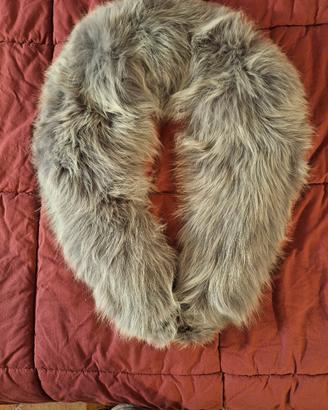 collo in volpe grigia