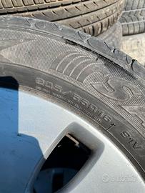 4 CERCHI IN LEGA CON GOMME AUDI A4 AN07 DA 16'