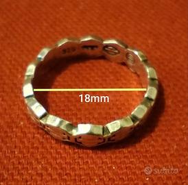 Anello argento Harley Davidson donna