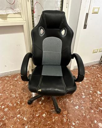 Poltrona con rotelle