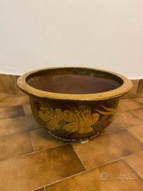 Vaso decorativo in terracotta