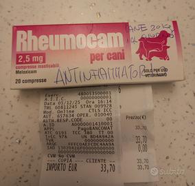 Antinfiammatorio e dolori