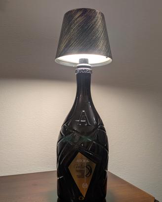 lampada bottiglia da tavolo