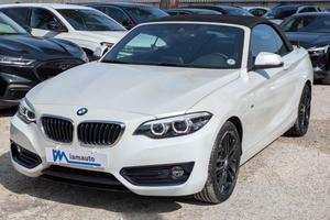 BMW 218 218d Cabrio Advantage 150cv DRIVE MODE N
