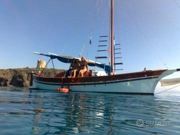 Gozzo Carlofortino m 8,70, barca storica