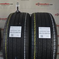 2 pneumatici michelin 235/55 r18 100v cu9154