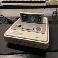 Super Nintendo con 2 giochi