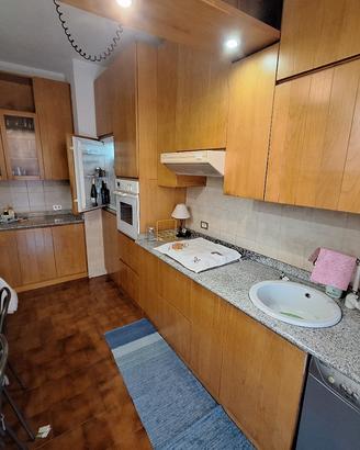 Cucina in castagno
