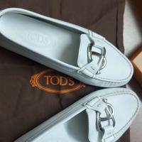 tods mocassino bianco 36.5