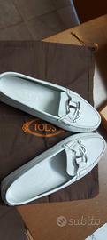 tods mocassino bianco 36.5