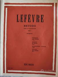 Lefèvre - Metodo per Clarinetto Vol. 1