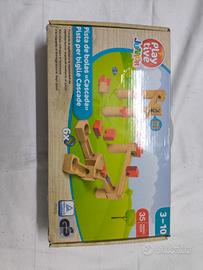 Pista per biglie "Cascade" in legno