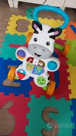 zebra primi passi fisher price