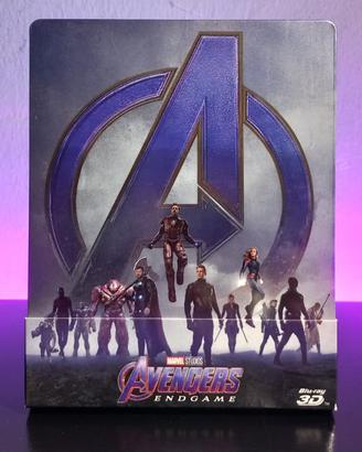 Avengers: End Game Steelbook - Blu-ray/Blu-ray 3D