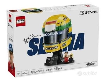 lego 43024 casco Ayrton Senna