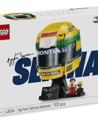 lego 43024 casco Ayrton Senna