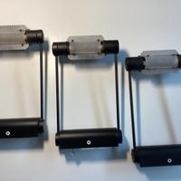 3 Lampade da parete (applique) alogene