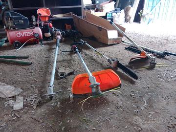 Decespugliatori zaino multif. motosega compressore