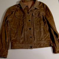 Giacca in velluto a coste beige