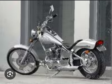 Moto chopper americana