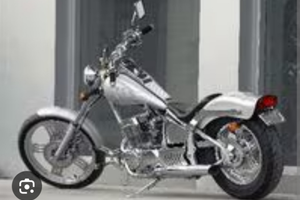 Moto chopper americana