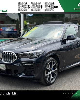 BMW X6 xdrive40i mhev 48V Msport auto Tetto unipro