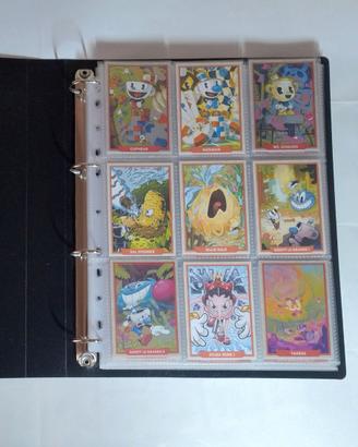 Cuphead cards Set completo 100 comuni regular holo