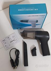 Aspirapolvere portatile ricaricabile con accessori