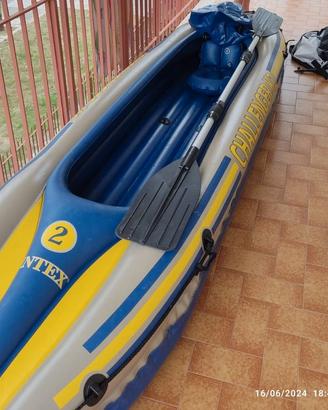 Kayak - canoa gonfiabile completa