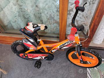 bici bambino modello Raptor Cross 16 pollici 
