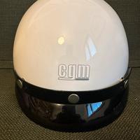 Casco bianco scooter