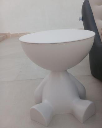 Tavolino per giardino contenitore