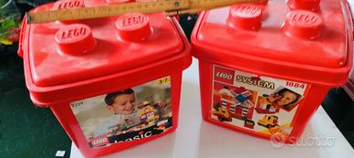 lego 2 secchielli vuoti 20x20