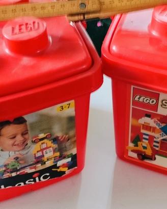 lego 2 secchielli vuoti 20x20