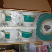 servizio da caffè: tazzine con piattino arcopal