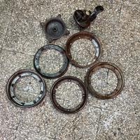 Mozzo vespa 9 pollici, 4 bulloni
