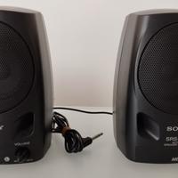Mini casse acustiche vintage Sony SRS A21