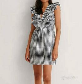 Vestito a quadretti puro cotone