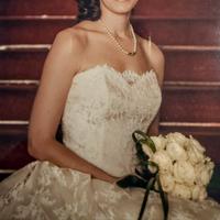 Splendido abito da sposa