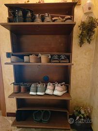 scarpiera in arte povera 