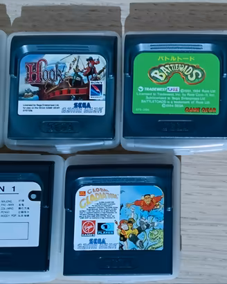 Lotto 5 Giochi Game Gear