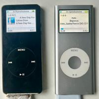 Lotto 2 iPod nano A1199 4Gb 2ªgen e A1137 2Gb 1ªg