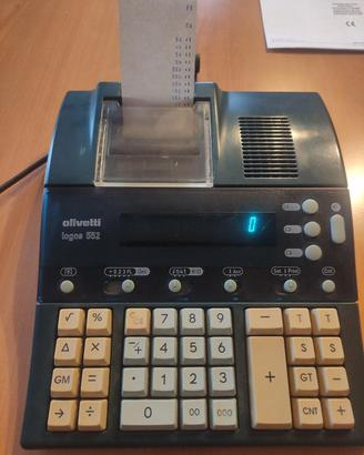 Calcolatrice Olivetti LOGOS 552 usata