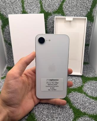 IPhone 16e 128gb Bianco - 🔋100% Perfetto Stato