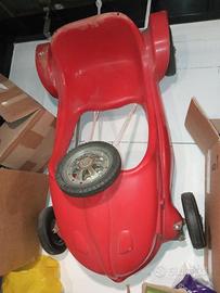 Macchina auto pedali anni 80 vintage giordani